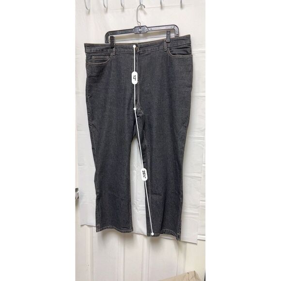 ARA) Van Heusen Jeans Women's Size 18s 18 Short Black Straight Leg Great Shape - Picture 4 of 9